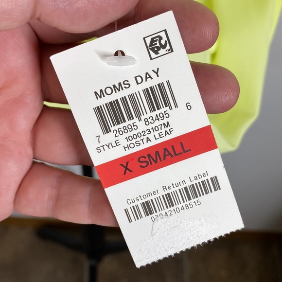 Inc International Concepts Yellow Neon Split Sleeve Blouse - Picture 4 of 11